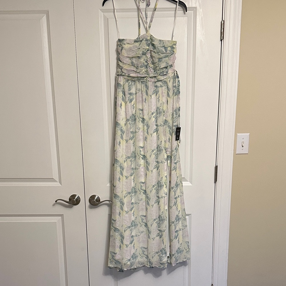 NWT Lulu's Floral Maxi Dress Size M - Picture 9 of 9